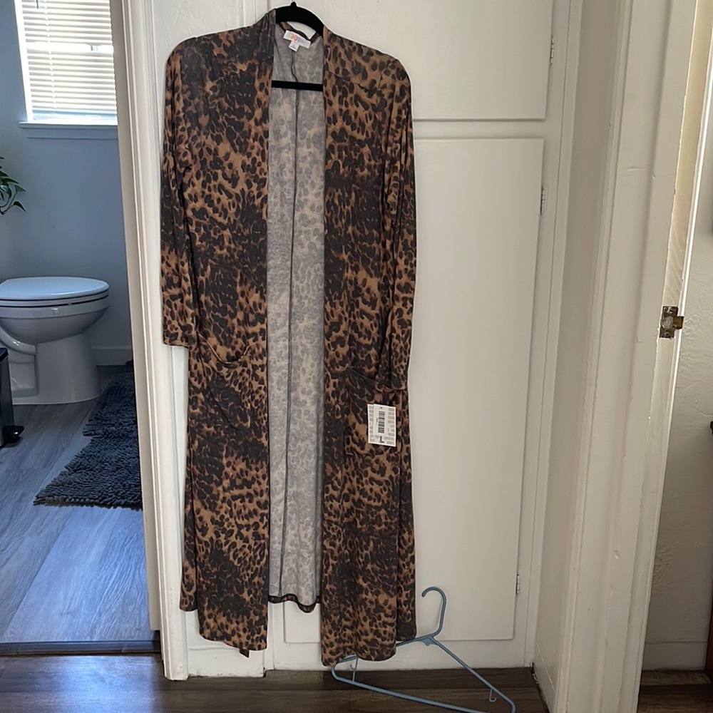 Animal Print Sarah Duster Jacket